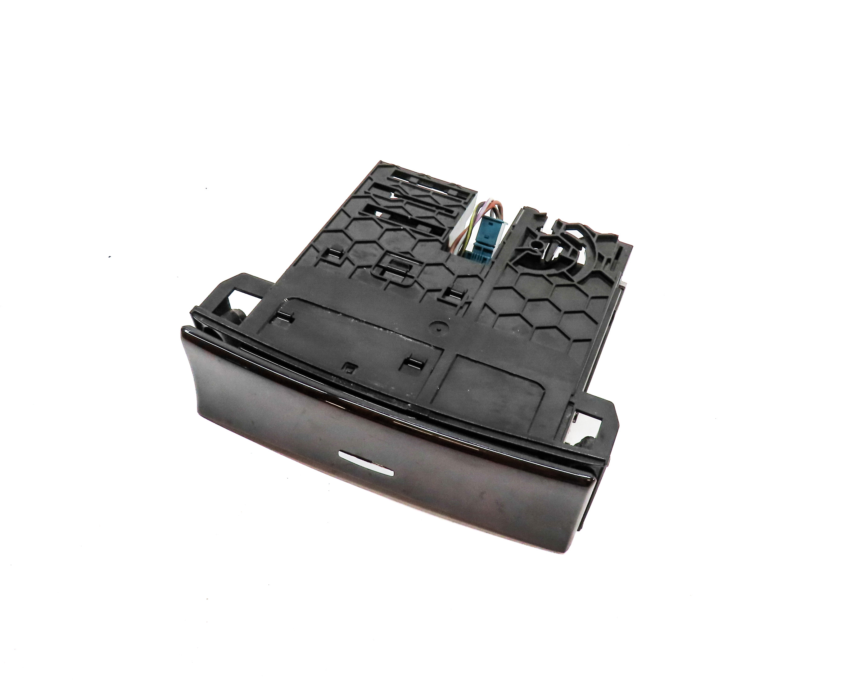 2012 MERCEDES GL350 (X164) FRONT CENTER CONSOLE ASHTRAY w/12V SOCKET (Walnut) — exact item pictured